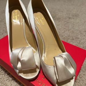 Kate Spade glitter heel